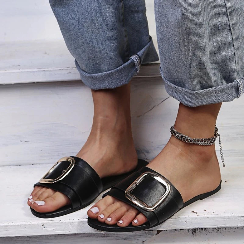 CELESTE BUCKLE SANDAL