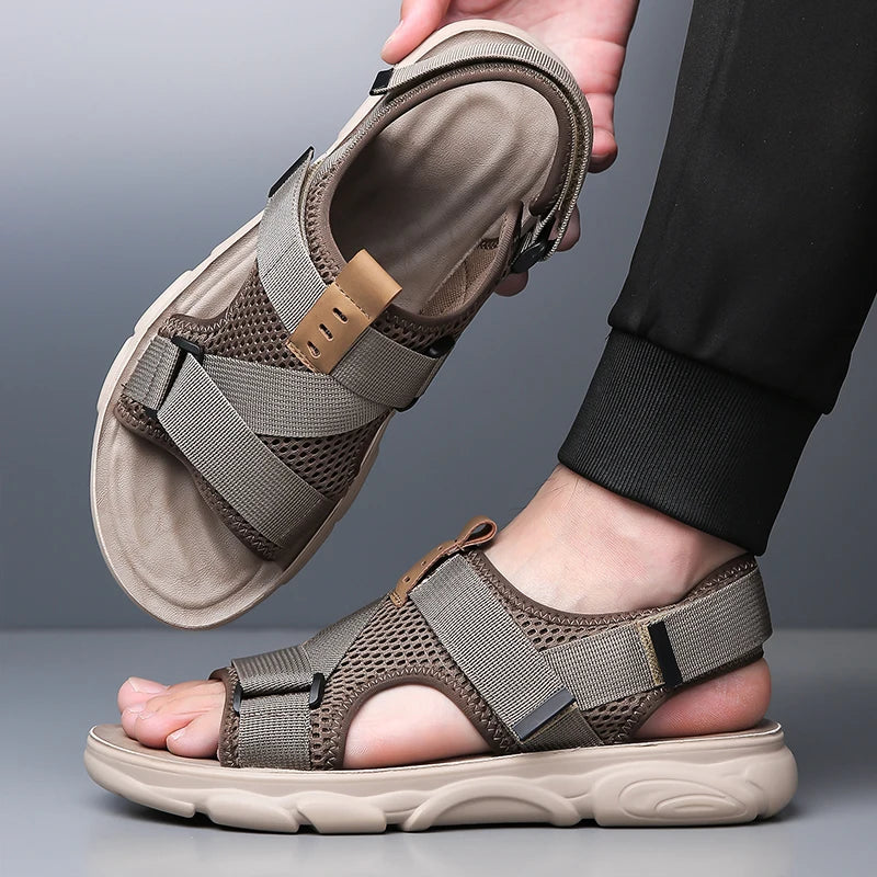 Thorne Mesh Fisherman Sandals