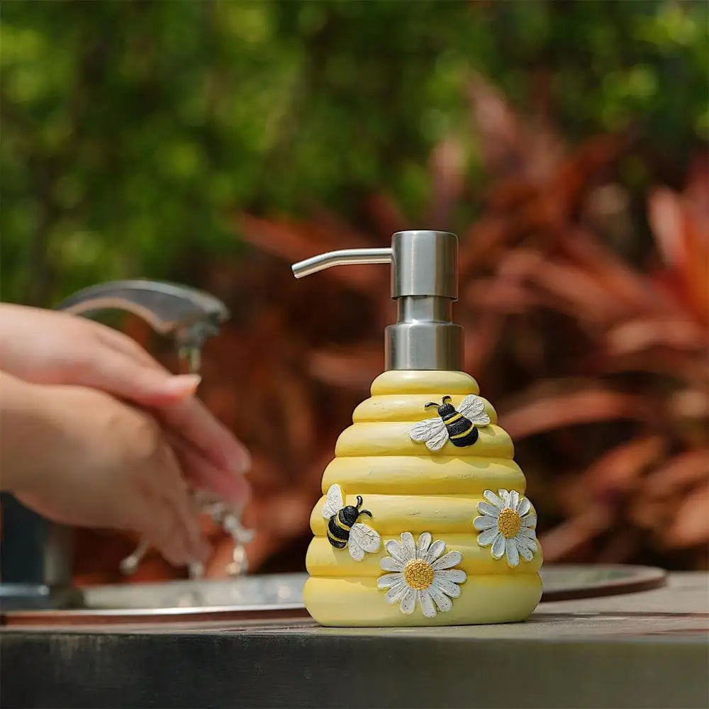 BEE HIVE SOAP DISPENSER