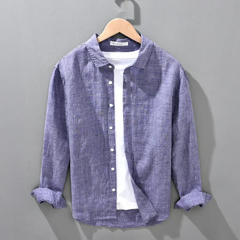 Havenwood Linen Button Up Shirt