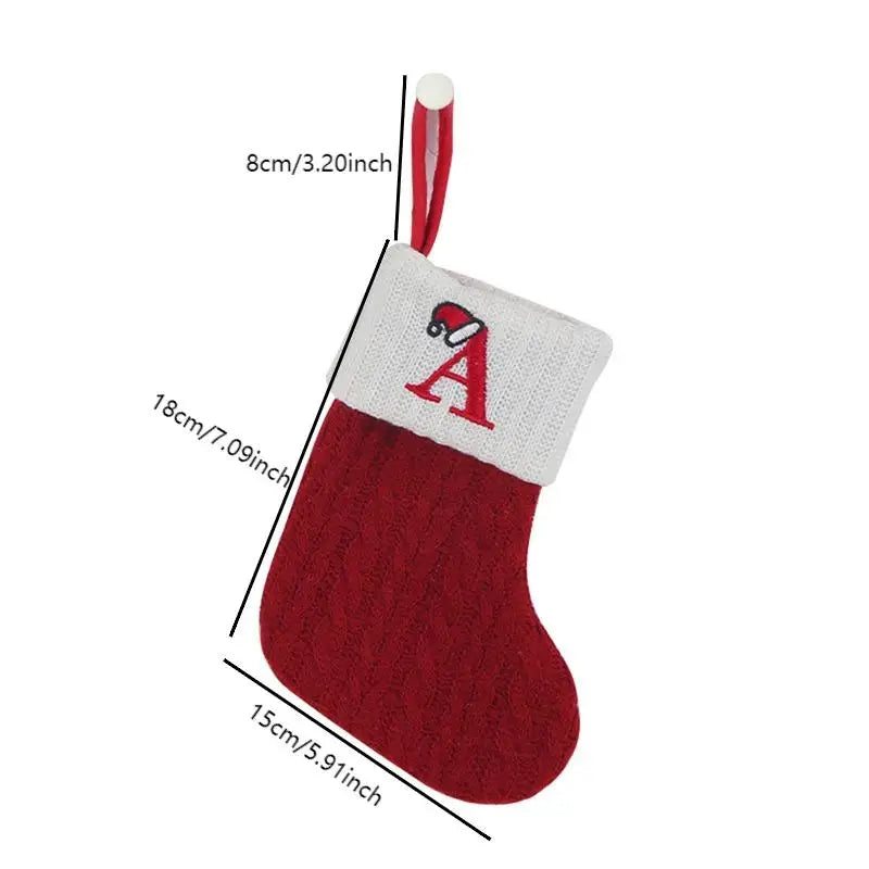 ALPHABET CHRISTMAS STOCKINGS