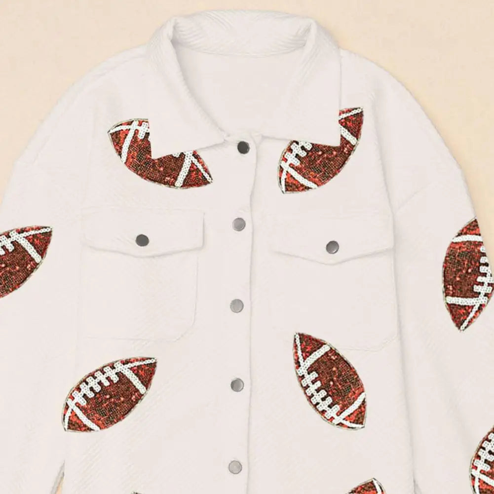 TOUCHDOWN BUTTON-UP