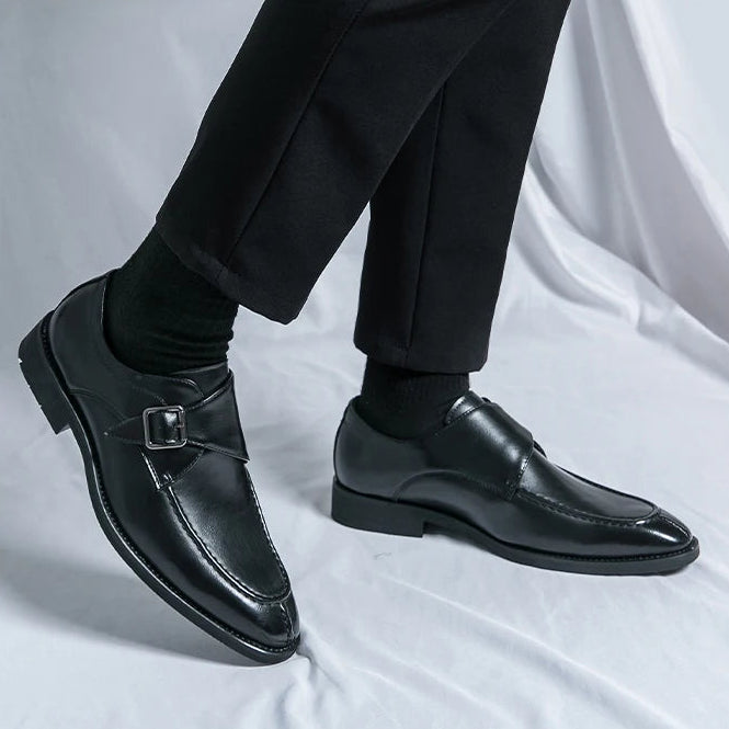 Montgomery Monk Strap Leather Loafers