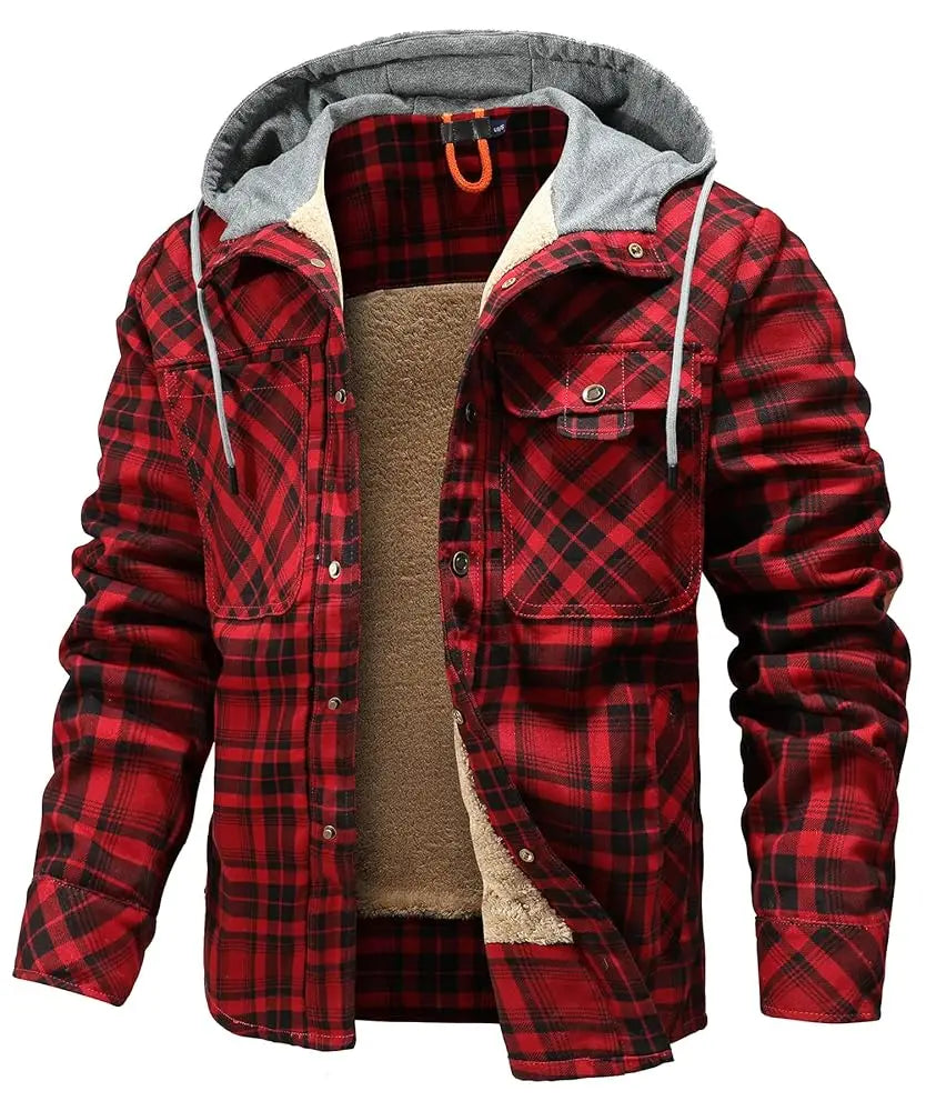 Dawson Plaid Outdoor Hooded Jacket