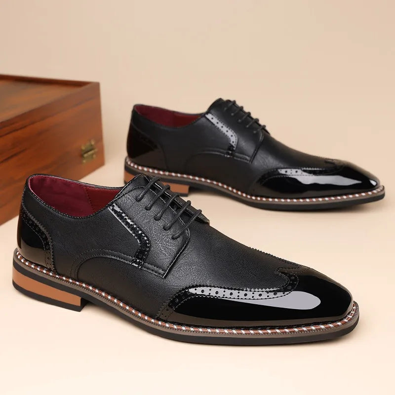 Archer Leather Derby Shoes