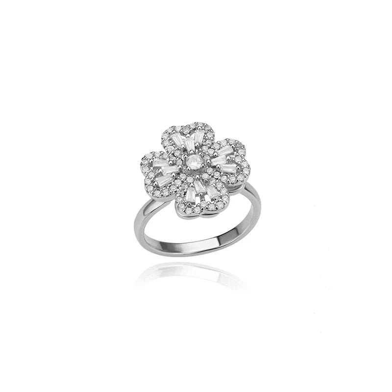 Lucky Clover Resizable Ring