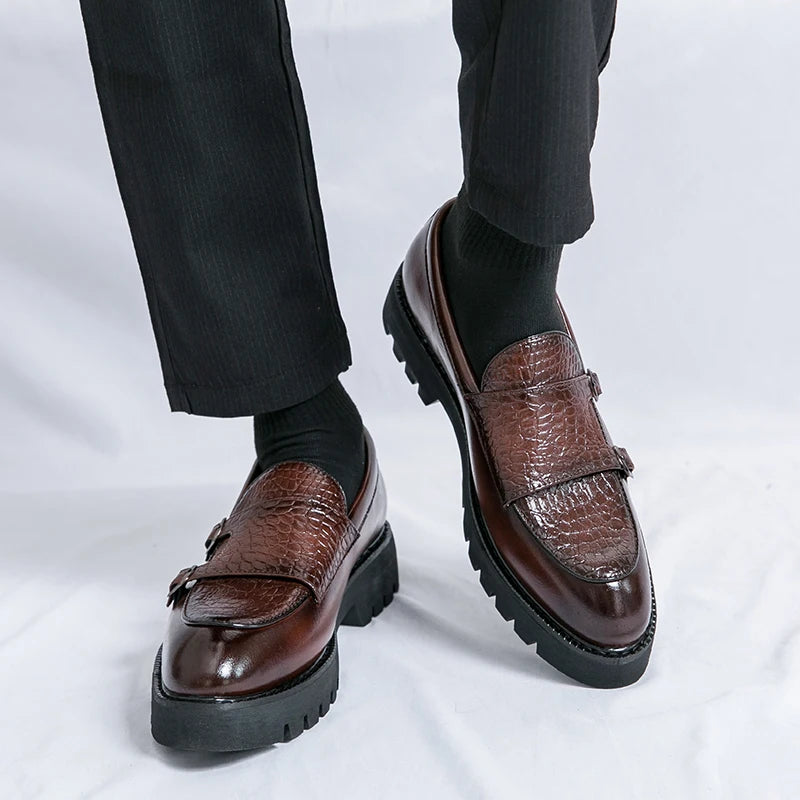 FREDERICK THOMAS GENUINE LEATHER LOAFERS