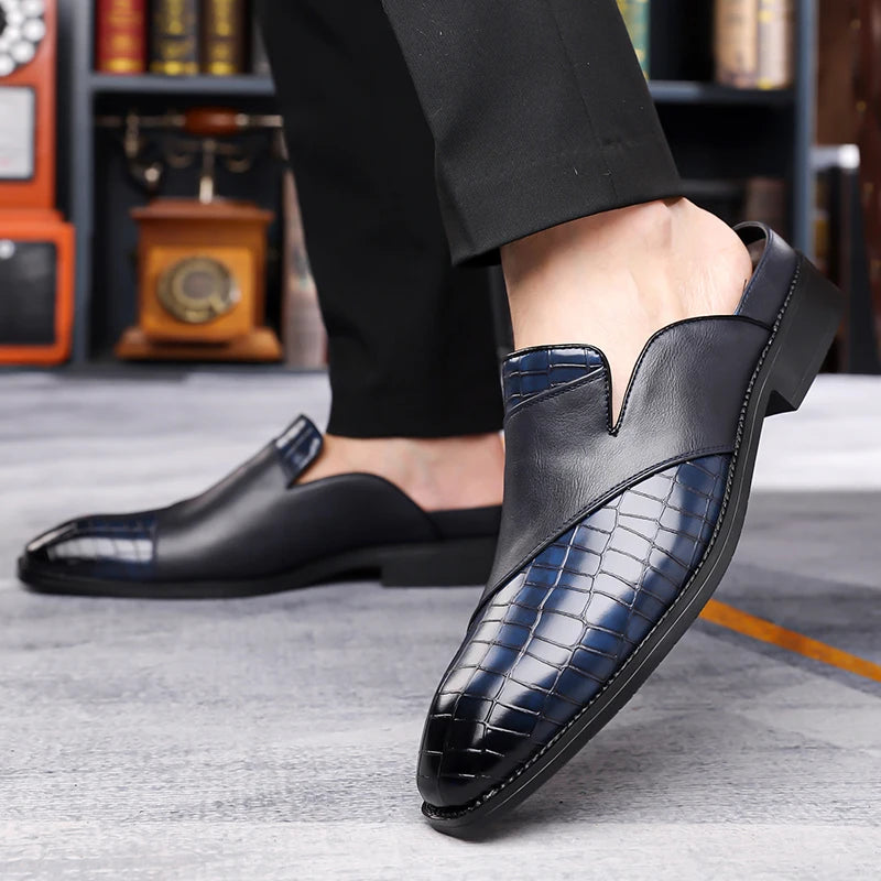 Silvano Genuine Leather Slides