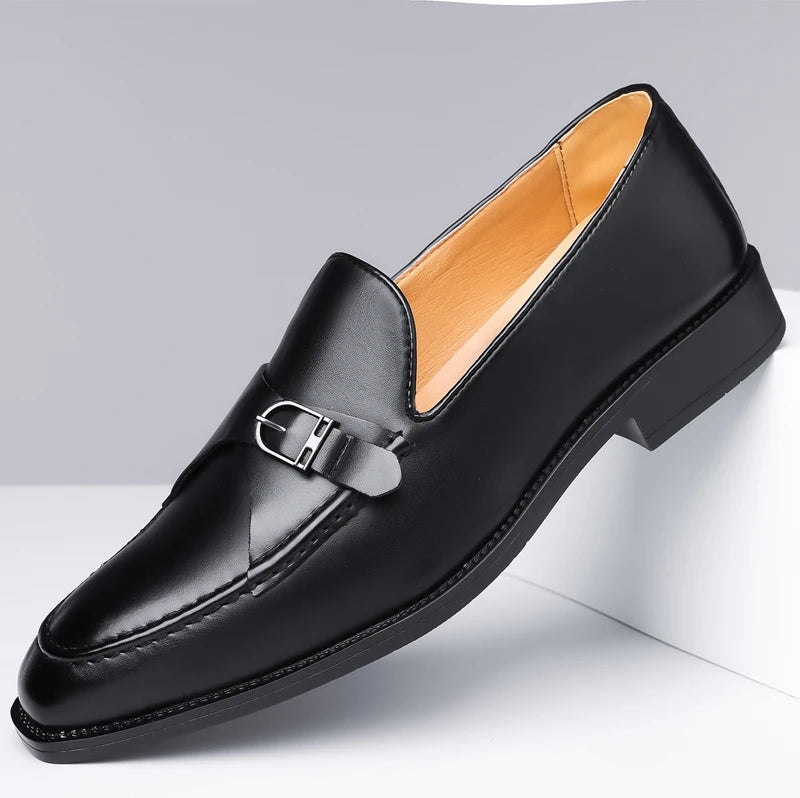 Camden Monk Strap Genuine Leather Loafers