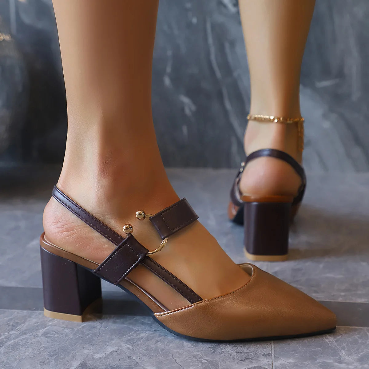 Valentina Slingback Heels