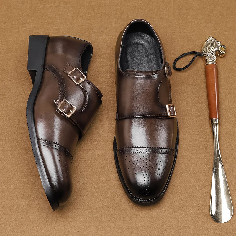 Tate Monk Strap Oxfords