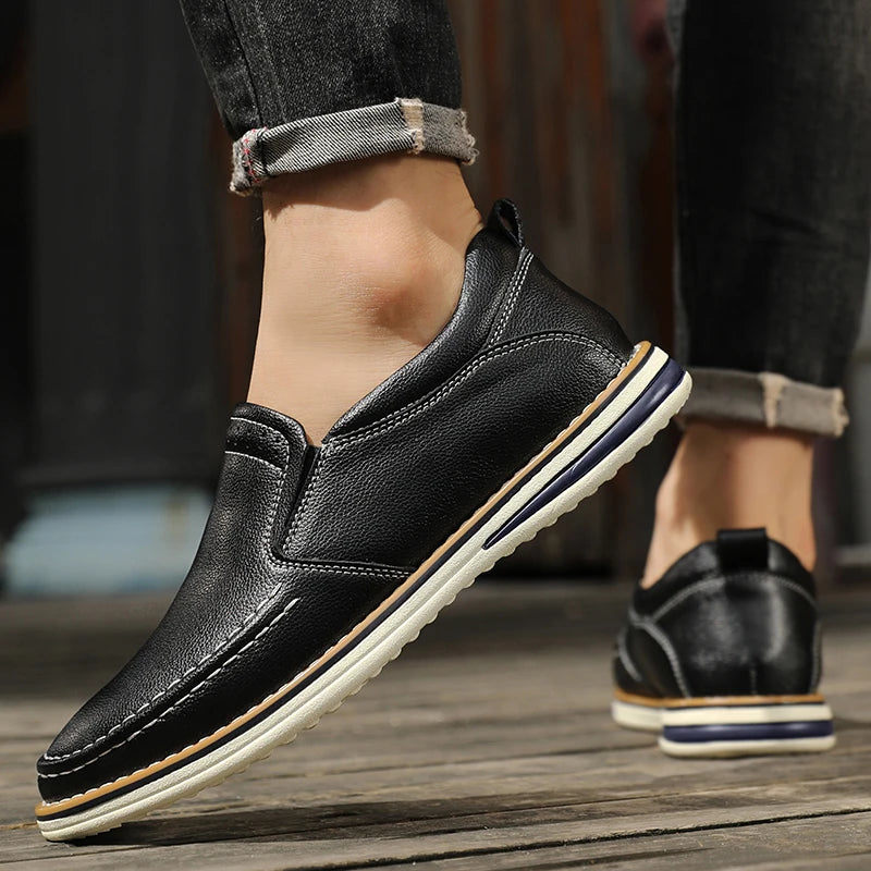 Bryant Genuine Leather Drive Loafers