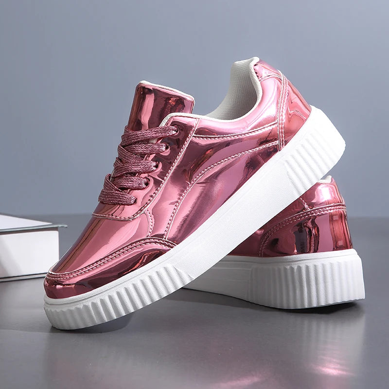 METALLIC FUSION SNEAKERS