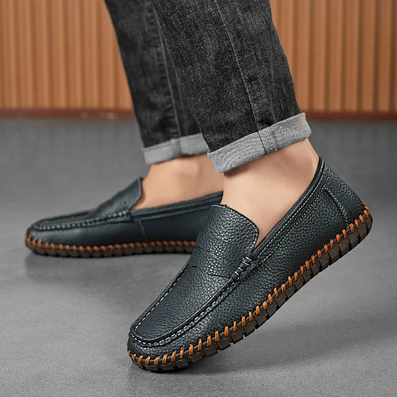 Hudson Genuine Leather Loafers