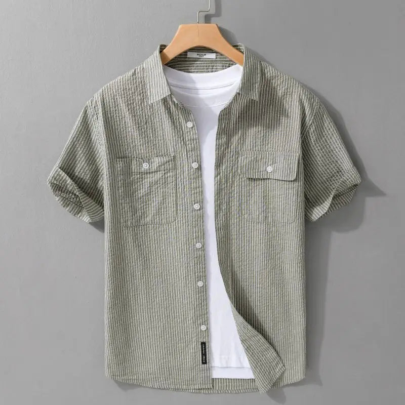 Marina Striped Short Sleeve Shirt