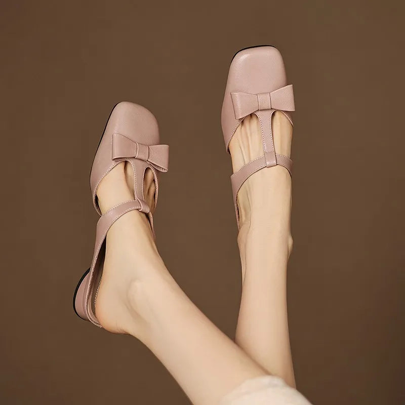 Leona Leather Mules
