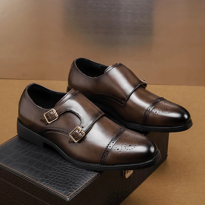 Tate Monk Strap Oxfords