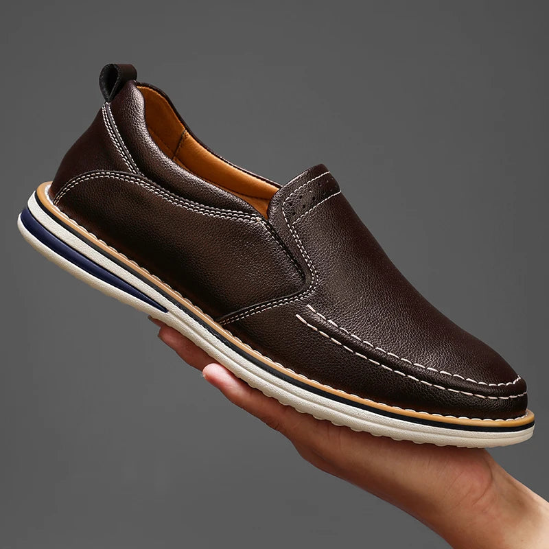 Bryant Genuine Leather Drive Loafers