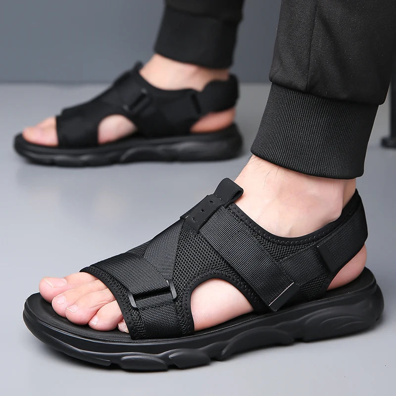 Thorne Mesh Fisherman Sandals
