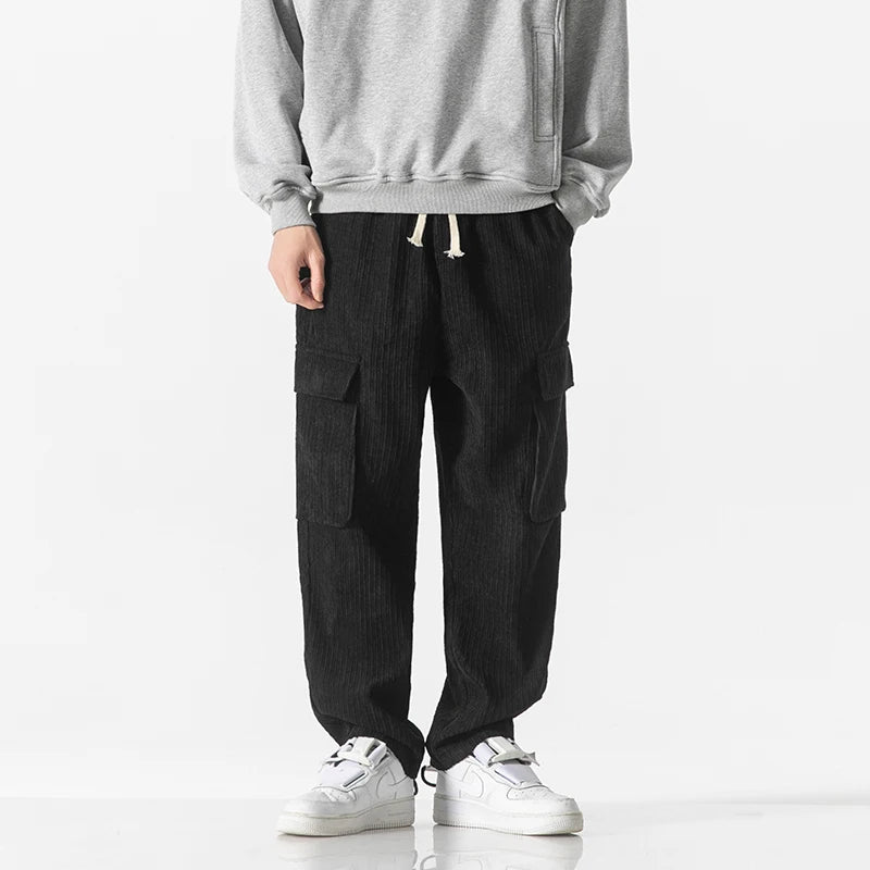 RELAXED CORDUROY PANTS