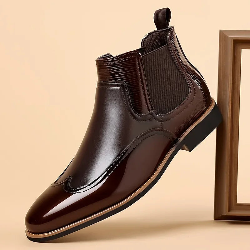 Lucan Leather Chelsea Boots