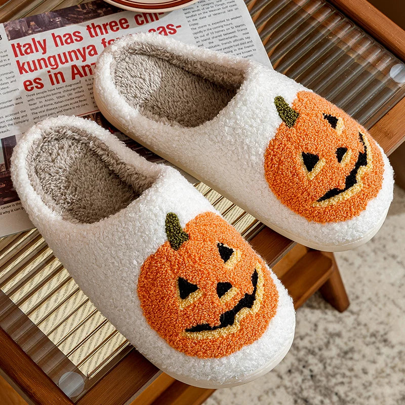 JACK-O-LANTERN SLIPPERS