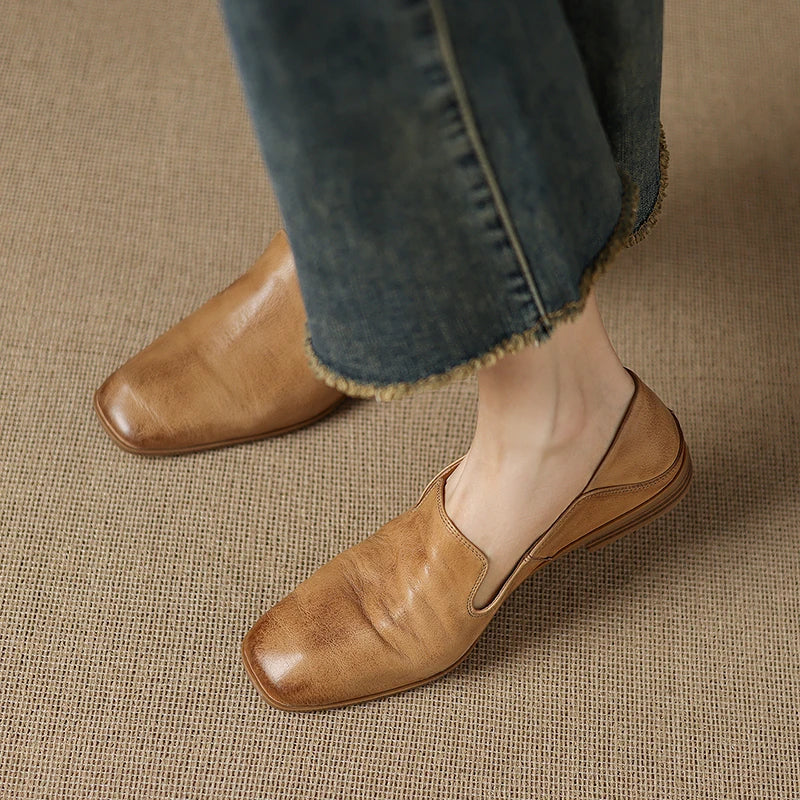 Eloria Genuine Leather Loafers