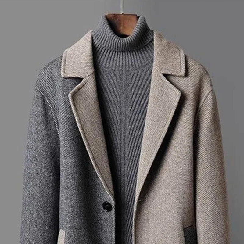 HERRINGBONE DUALITY COAT