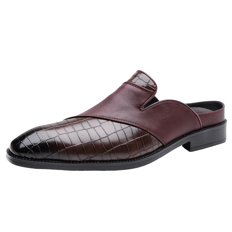 Silvano Genuine Leather Slides