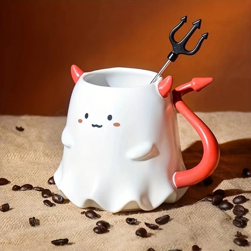 GHOSTLY DEVIL MUG