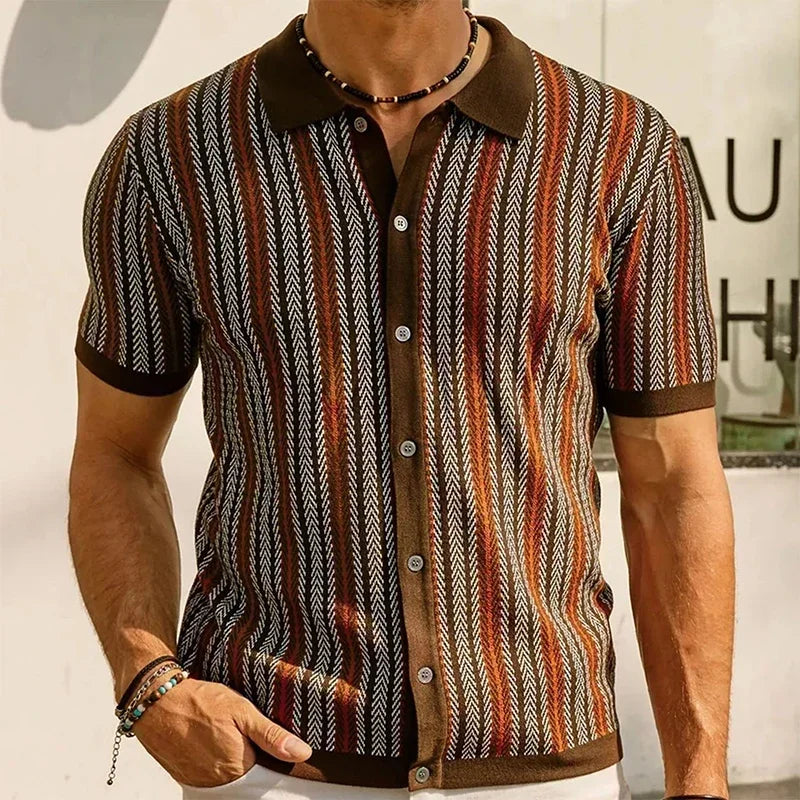 Atlas Men's Button-Up Shirt