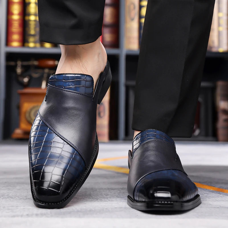 Silvano Genuine Leather Slides