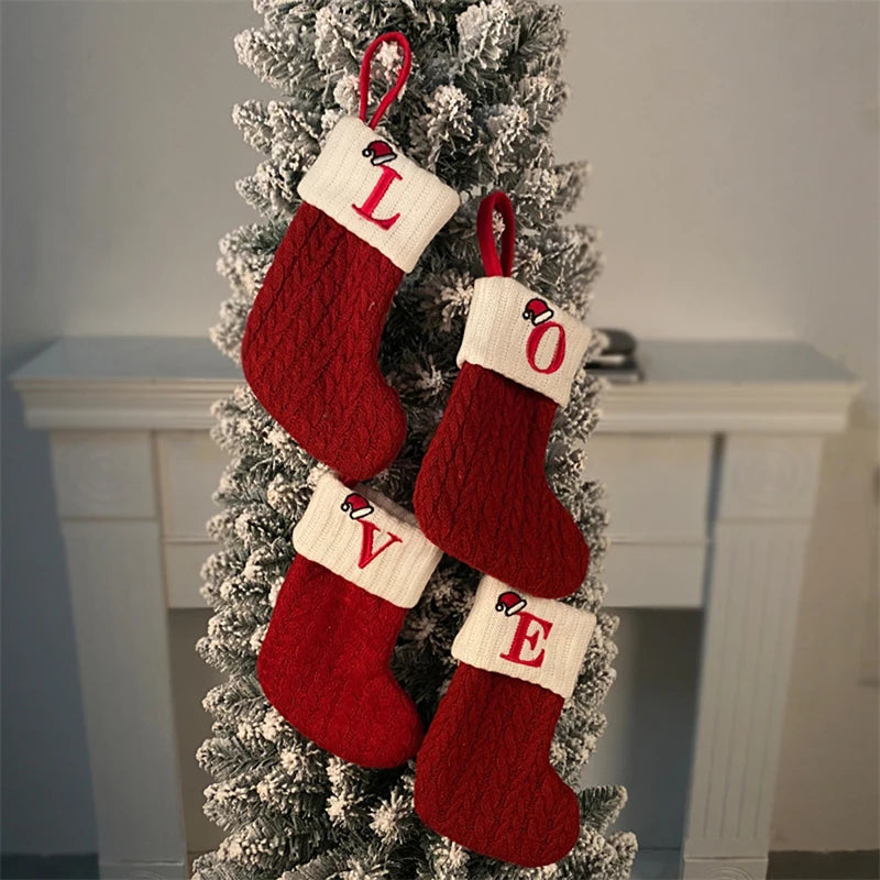 ALPHABET CHRISTMAS STOCKINGS