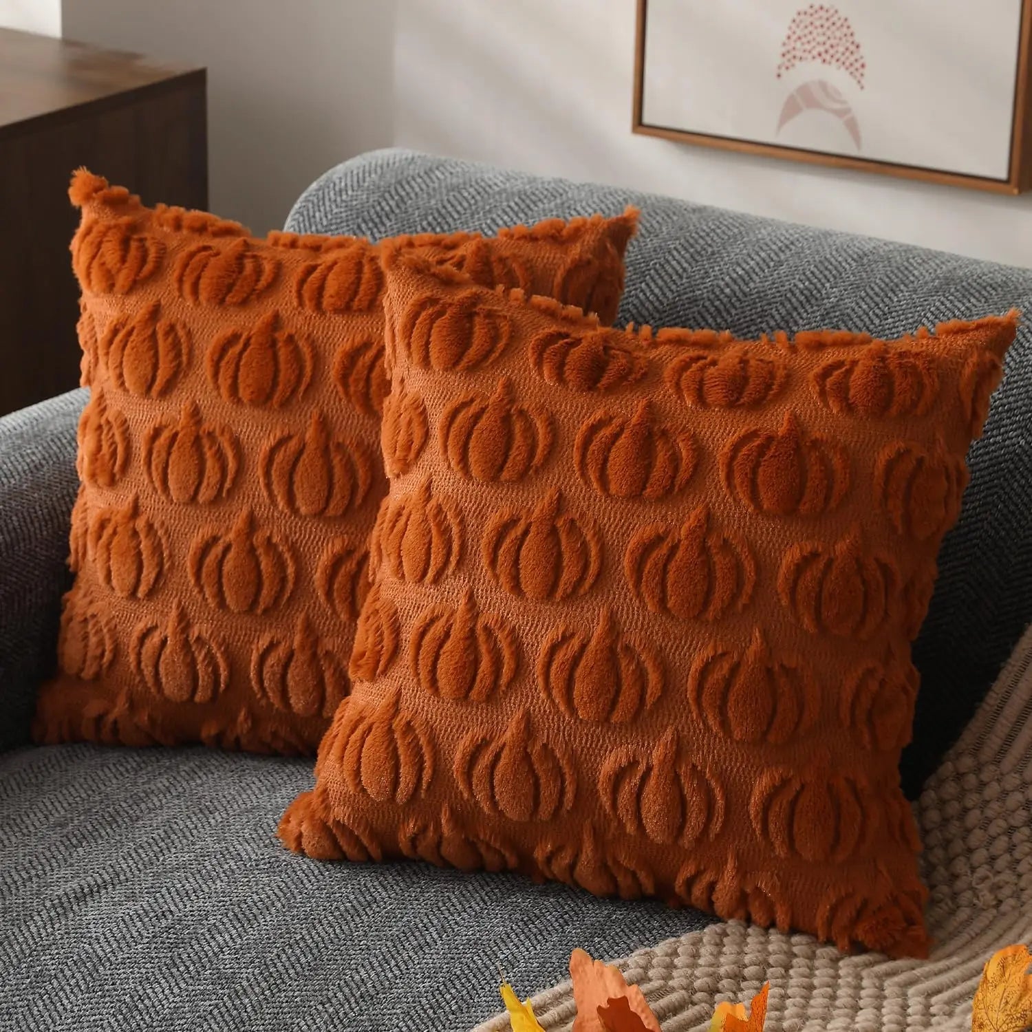 PUMPKIN PATCH PILLOW COVER