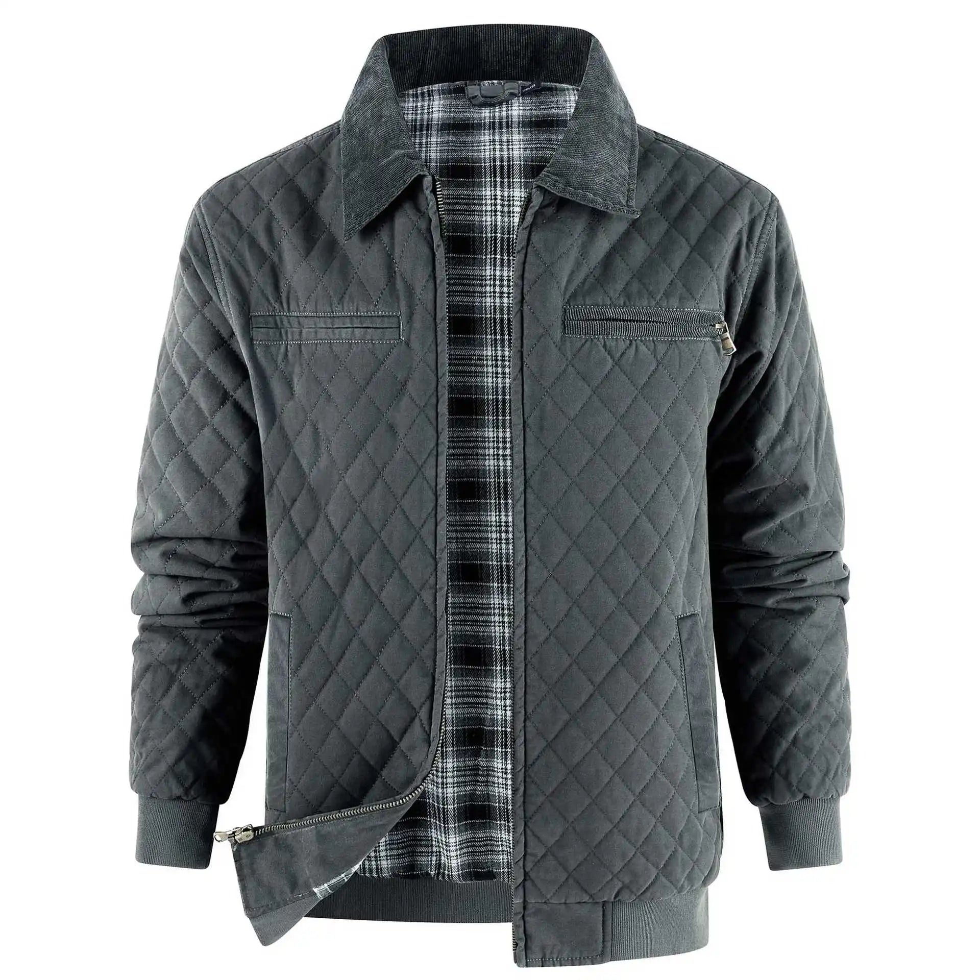 Zane Diamond Quilted Jacket