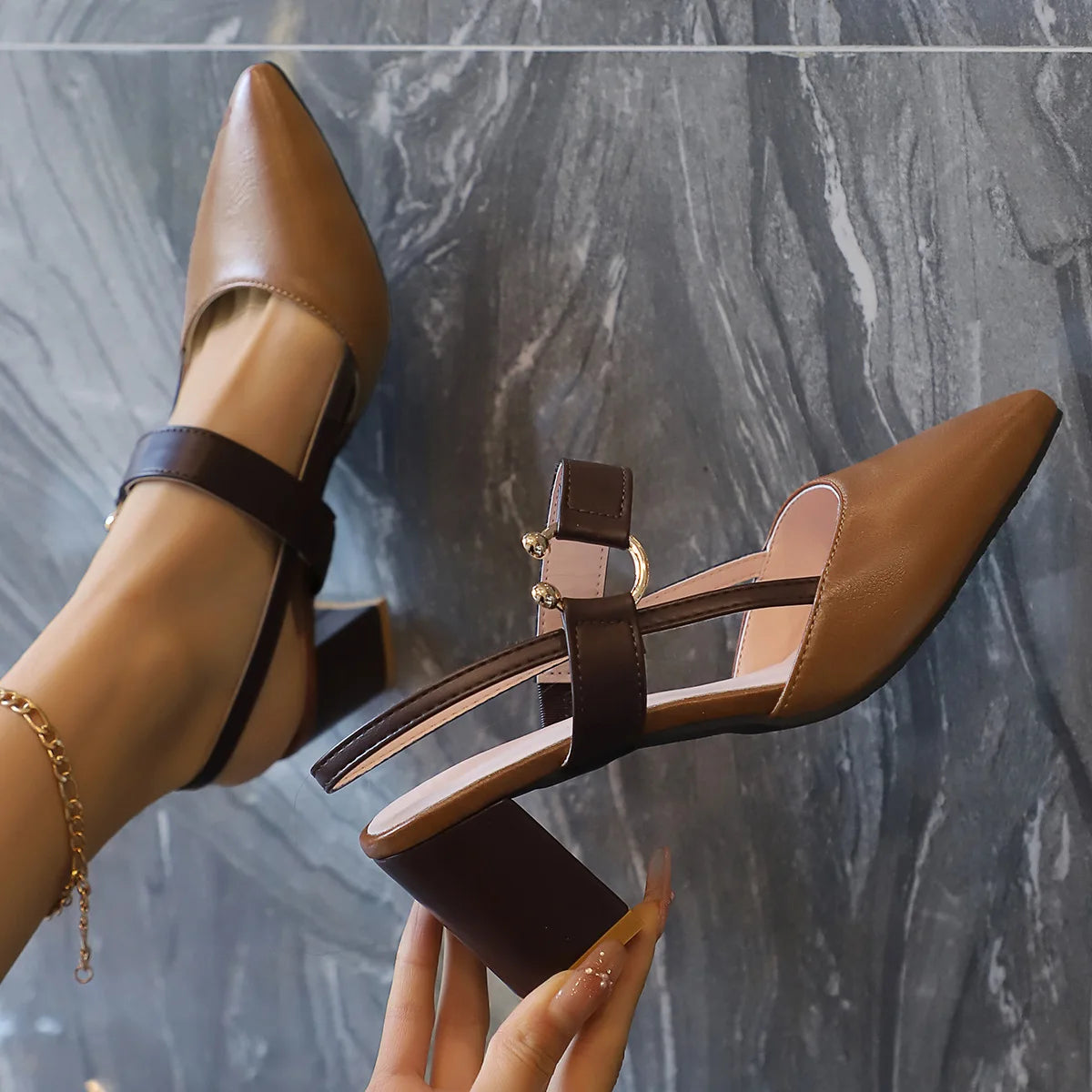 Valentina Slingback Heels