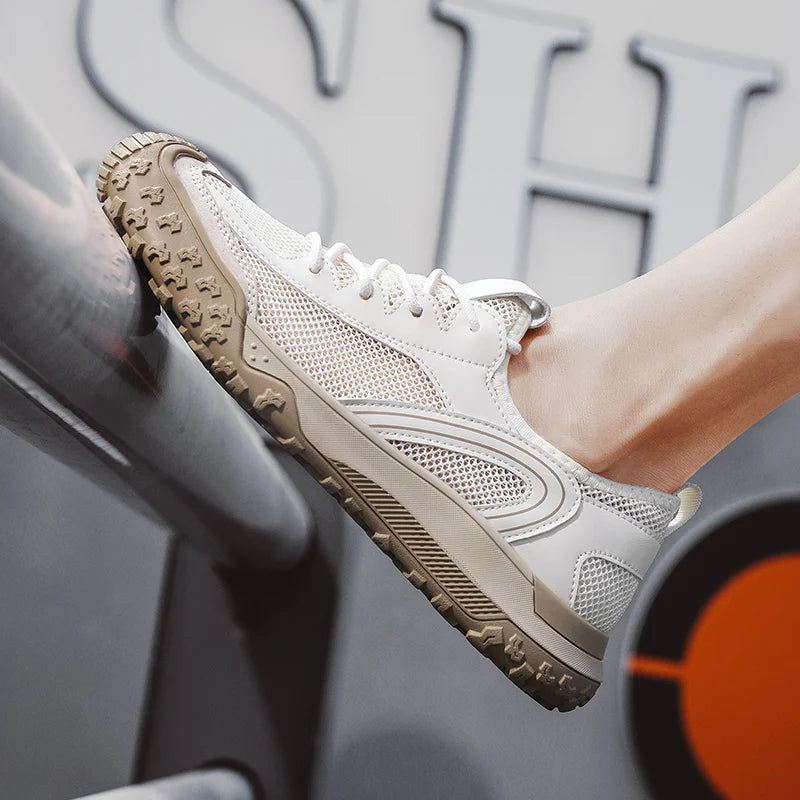 Caspian Mesh Trail Sneakers
