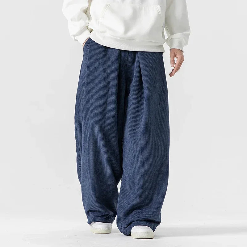 Bend Wide-Leg Corduroy Pants