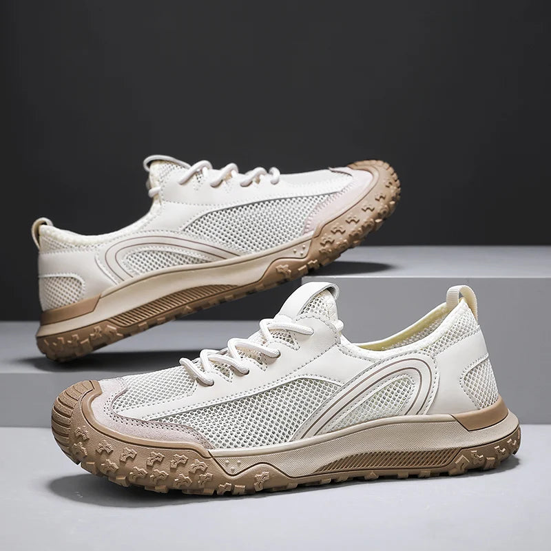 Caspian Mesh Trail Sneakers