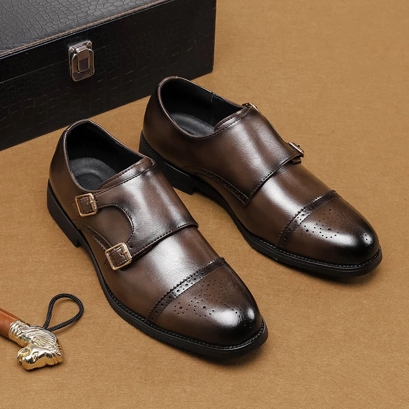 Tate Monk Strap Oxfords