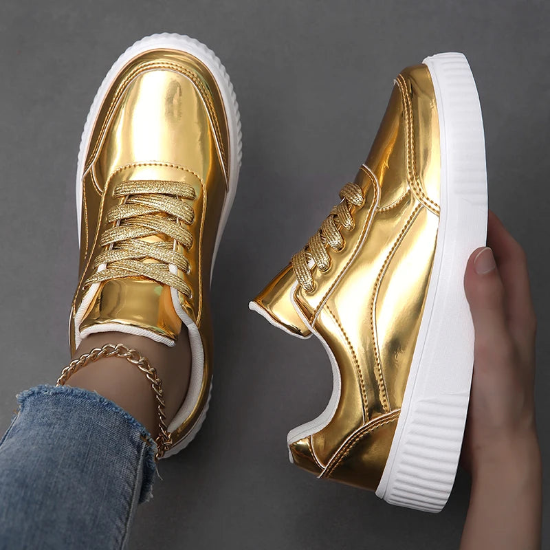 METALLIC FUSION SNEAKERS