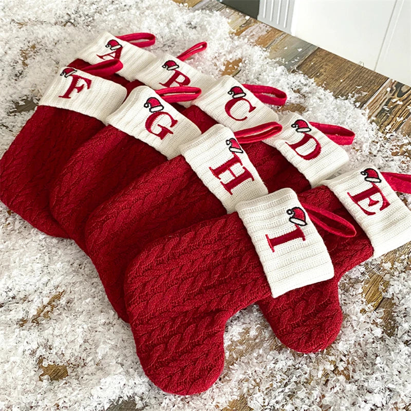 ALPHABET CHRISTMAS STOCKINGS