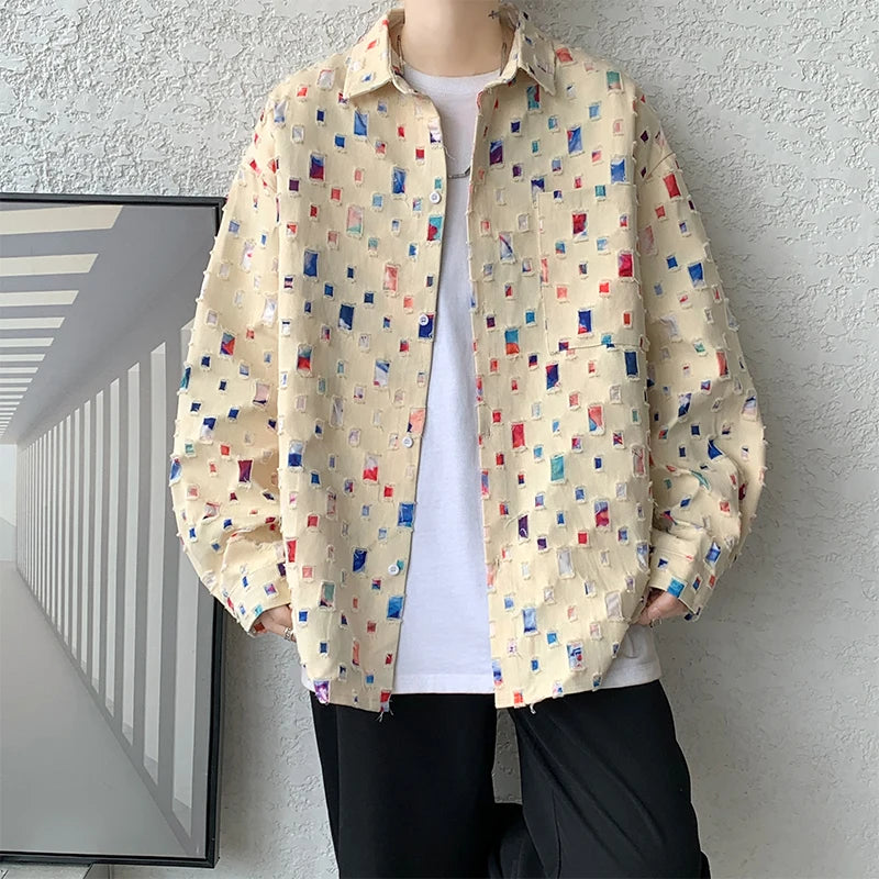 KALEIDOSCOPE BUTTON-UP