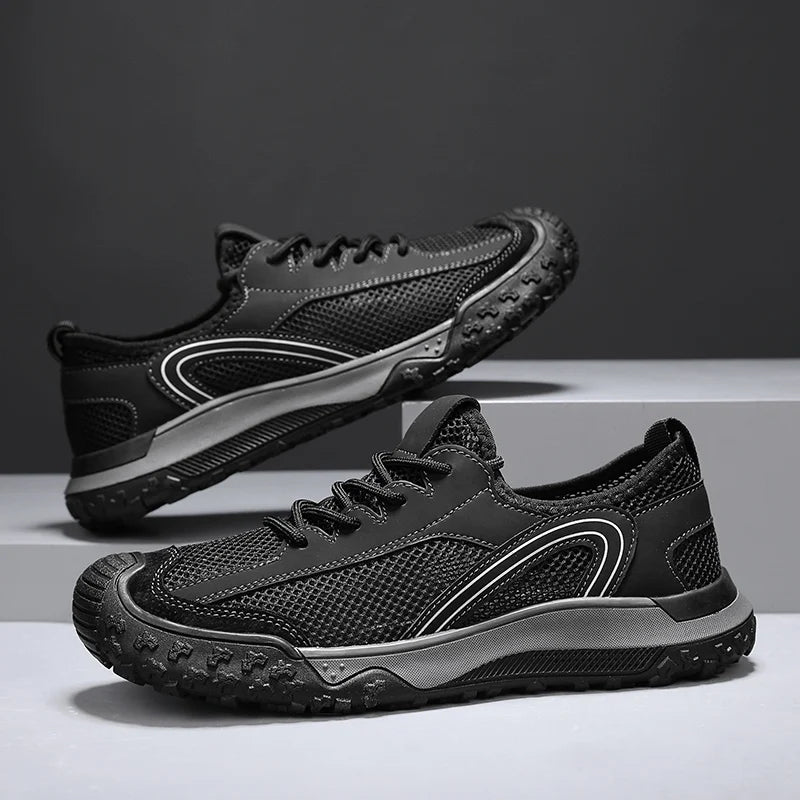 Caspian Mesh Trail Sneakers