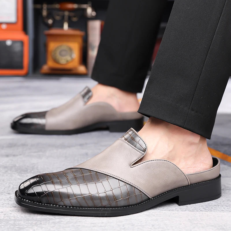 Silvano Genuine Leather Slides