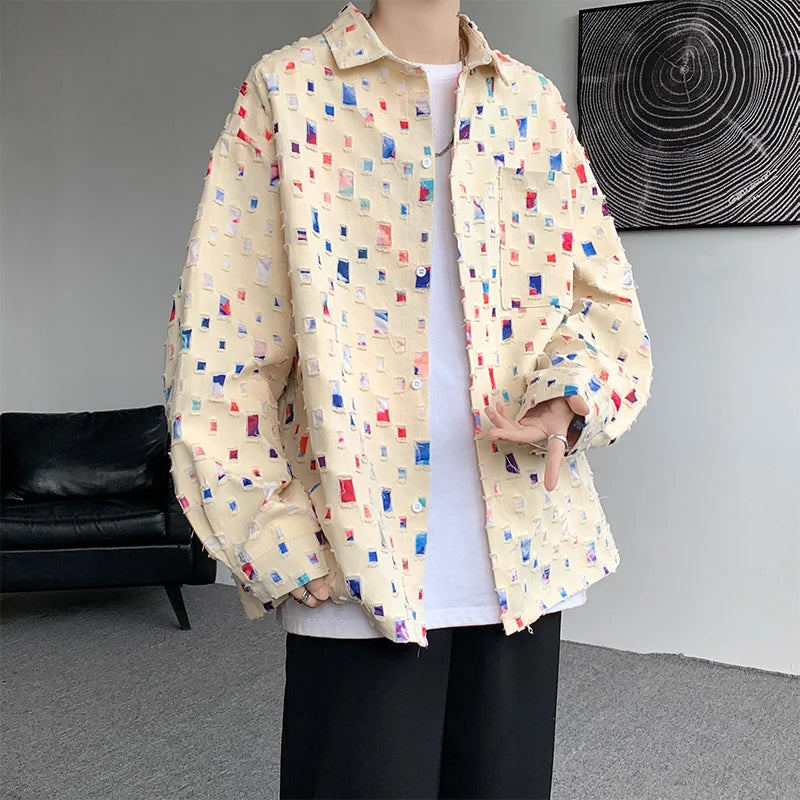 KALEIDOSCOPE BUTTON-UP