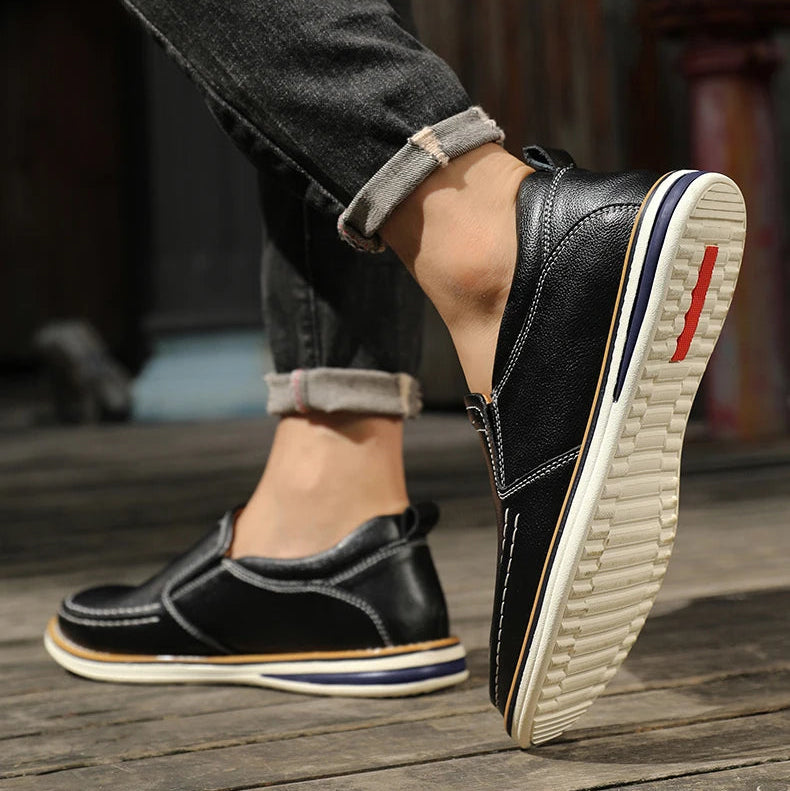 Bryant Genuine Leather Drive Loafers