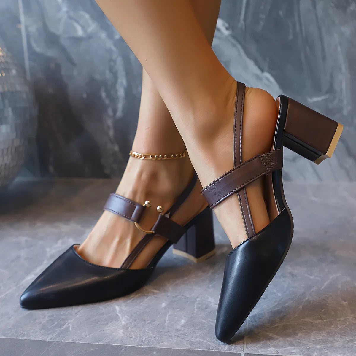 Valentina Slingback Heels