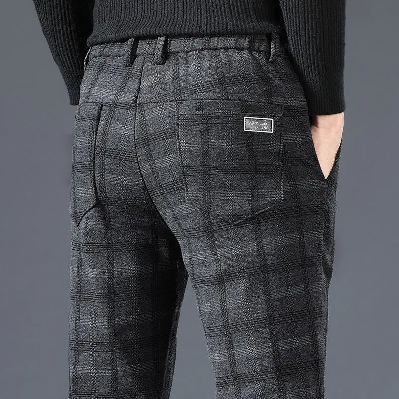 ASHFORD CRAFT PLAID SLACKS