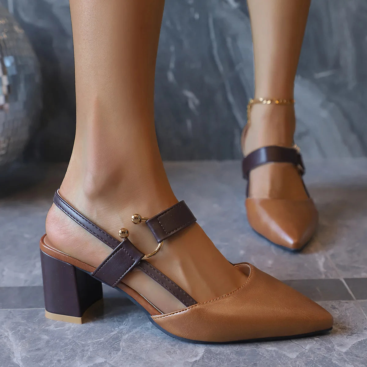 Valentina Slingback Heels